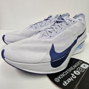 Nike ZoomX VaporFly Next% 4 Ghost Blue Void HF6414-001 Men's Size 11